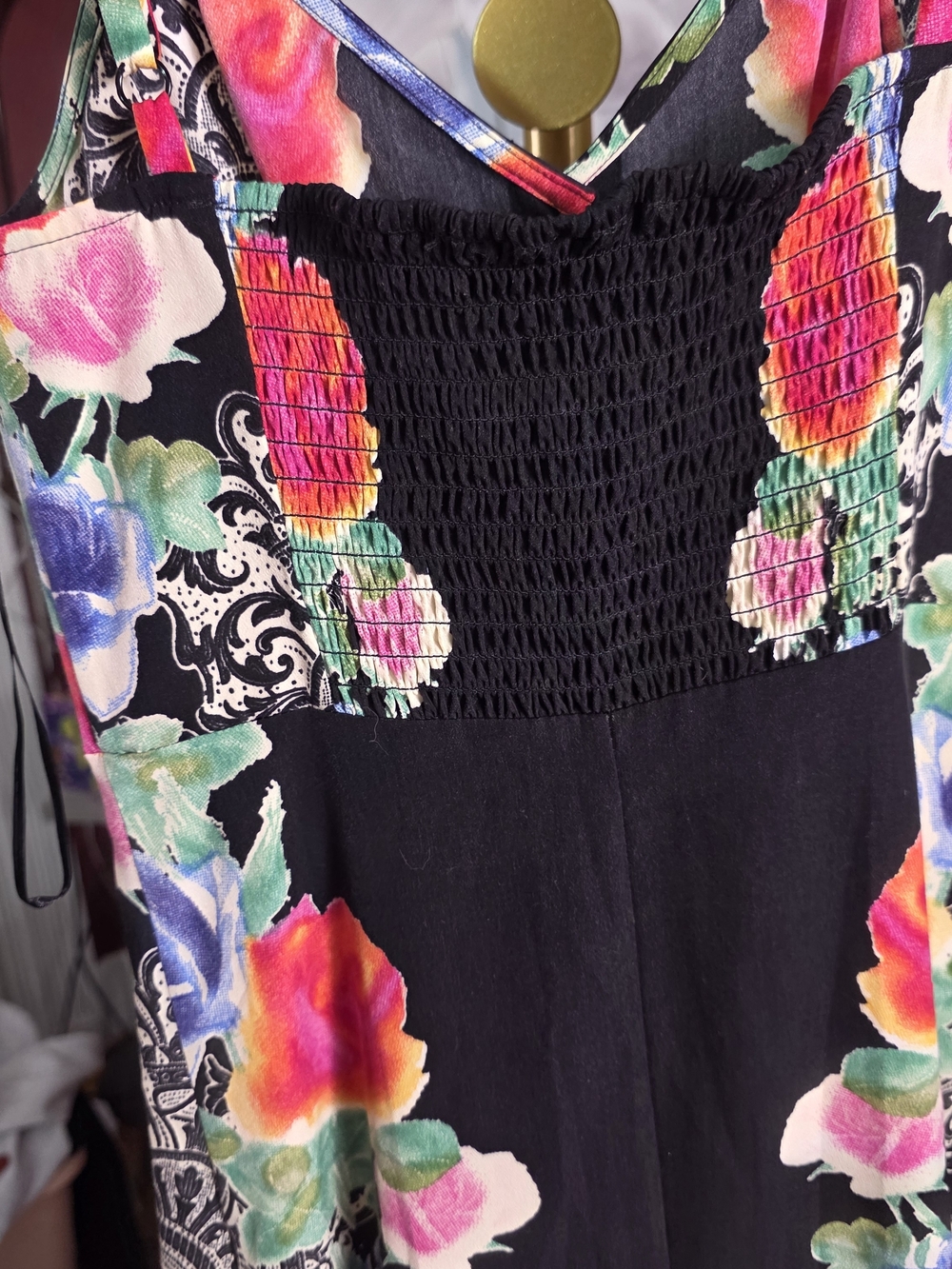 Guess Los Angelas Floral Chic High-Low Y2K Dress XS - Picture 7 of 8